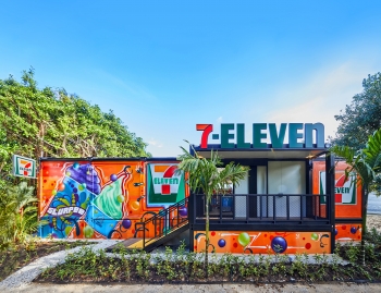 7-Eleven x Tiger Beer unveils Singapore’s first beachfront store in Sentosa