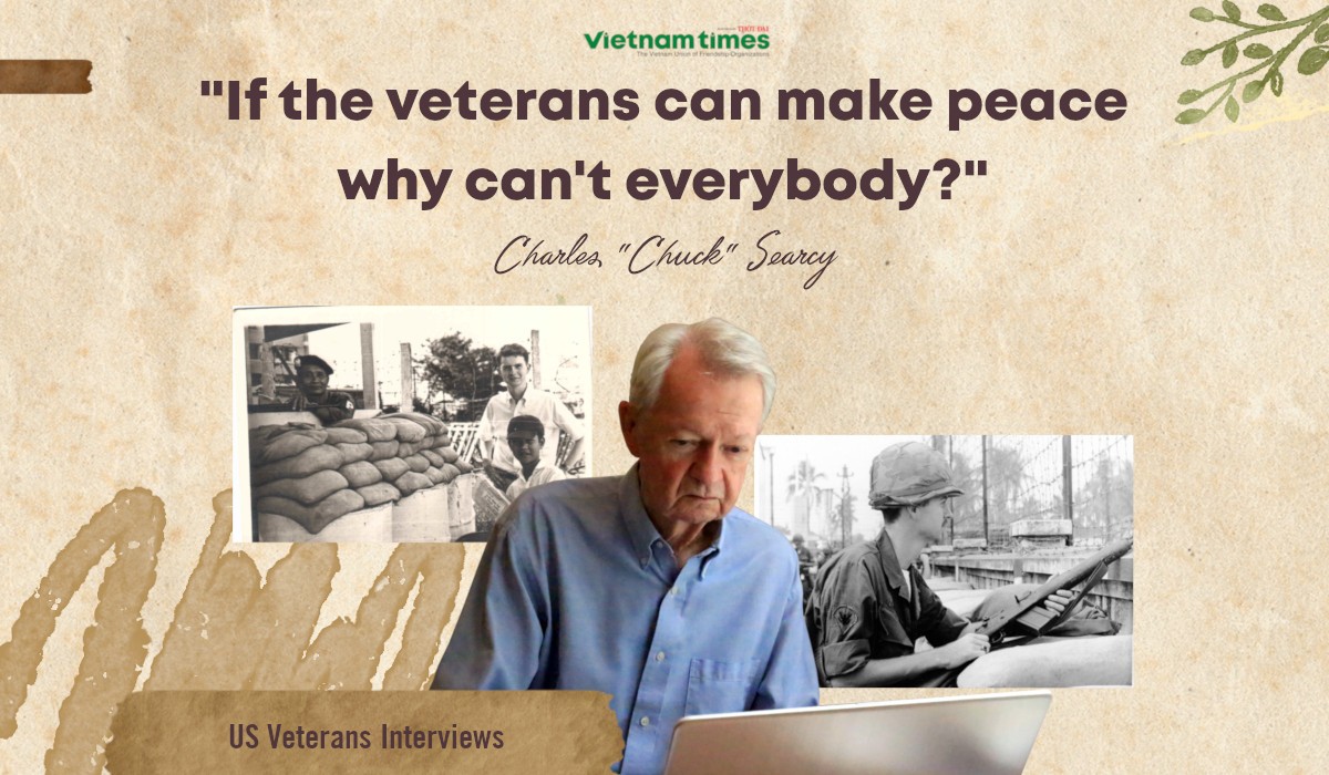 Interview with Chuck Searcy: "If the Veterans Can Make Peace, Why Can't Everybody?"