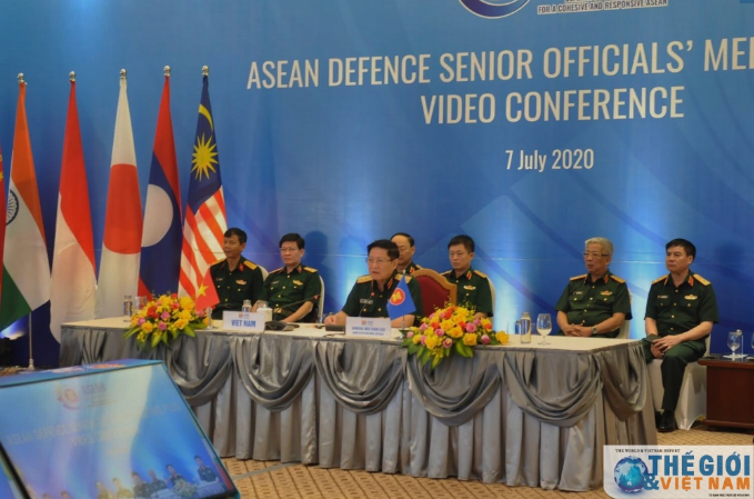 ASEAN Defence Senior Officials’ Meeting Plus (ADSOM+) Group held video conference