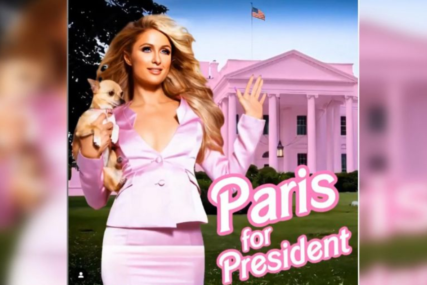 Who is Paris Hilton - Celeb to run for US President, chanting "Make America Hot Again!"