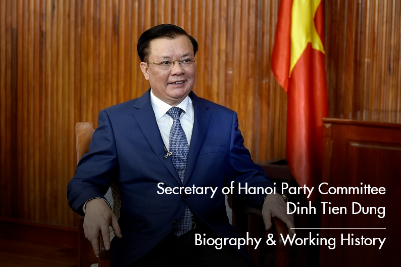 Biography of Secretary of Hanoi Party Committee Dinh Tien Dung: Positions, Working History