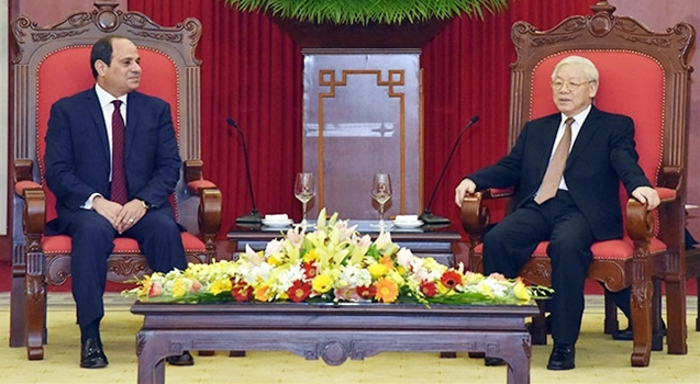 Ample room for stronger cooperation between Egypt and Vietnam