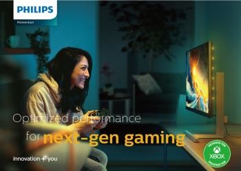 Philips Monitors Presents New Device Optimized and Designed for Xbox Gaming with HDMI 2.1
