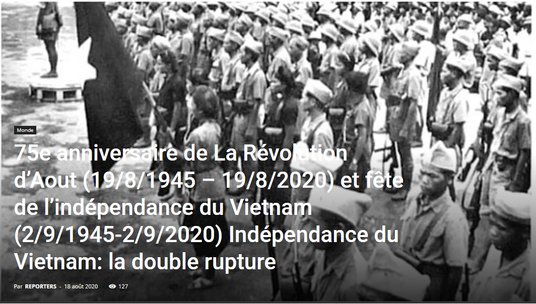 Algerian press spotlights significance of August Revolution