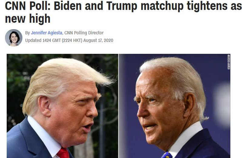 US gains advantage over China as Trump gets ahead of Biden in presidency race