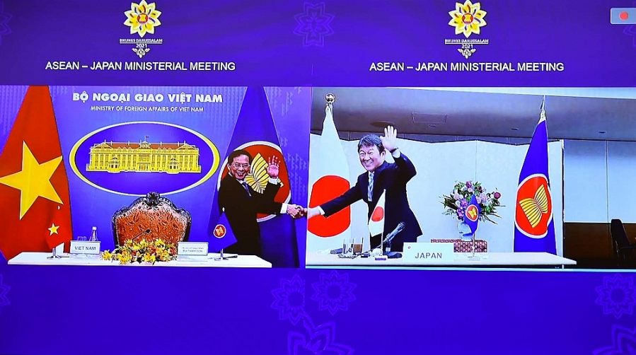 vietnam coordinates asean meetings with partners at 54th foreign ministers meeting