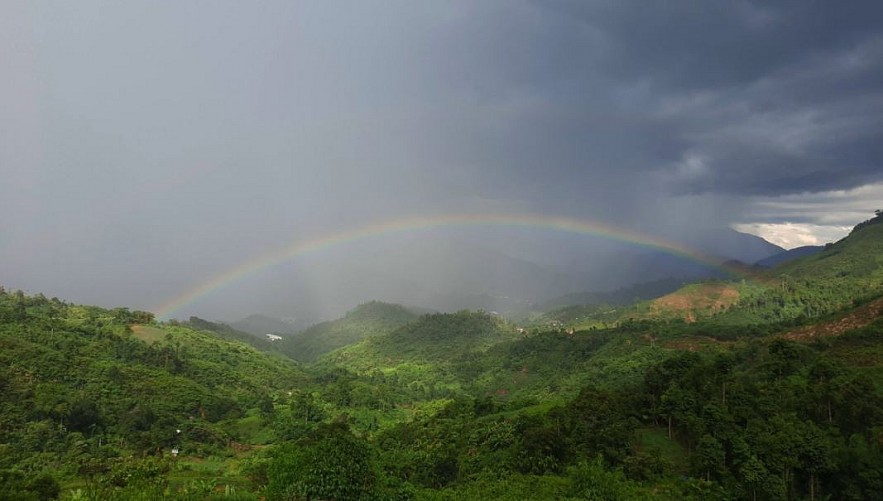 Photo: Cloudy Season on Truong Son Mountain Range