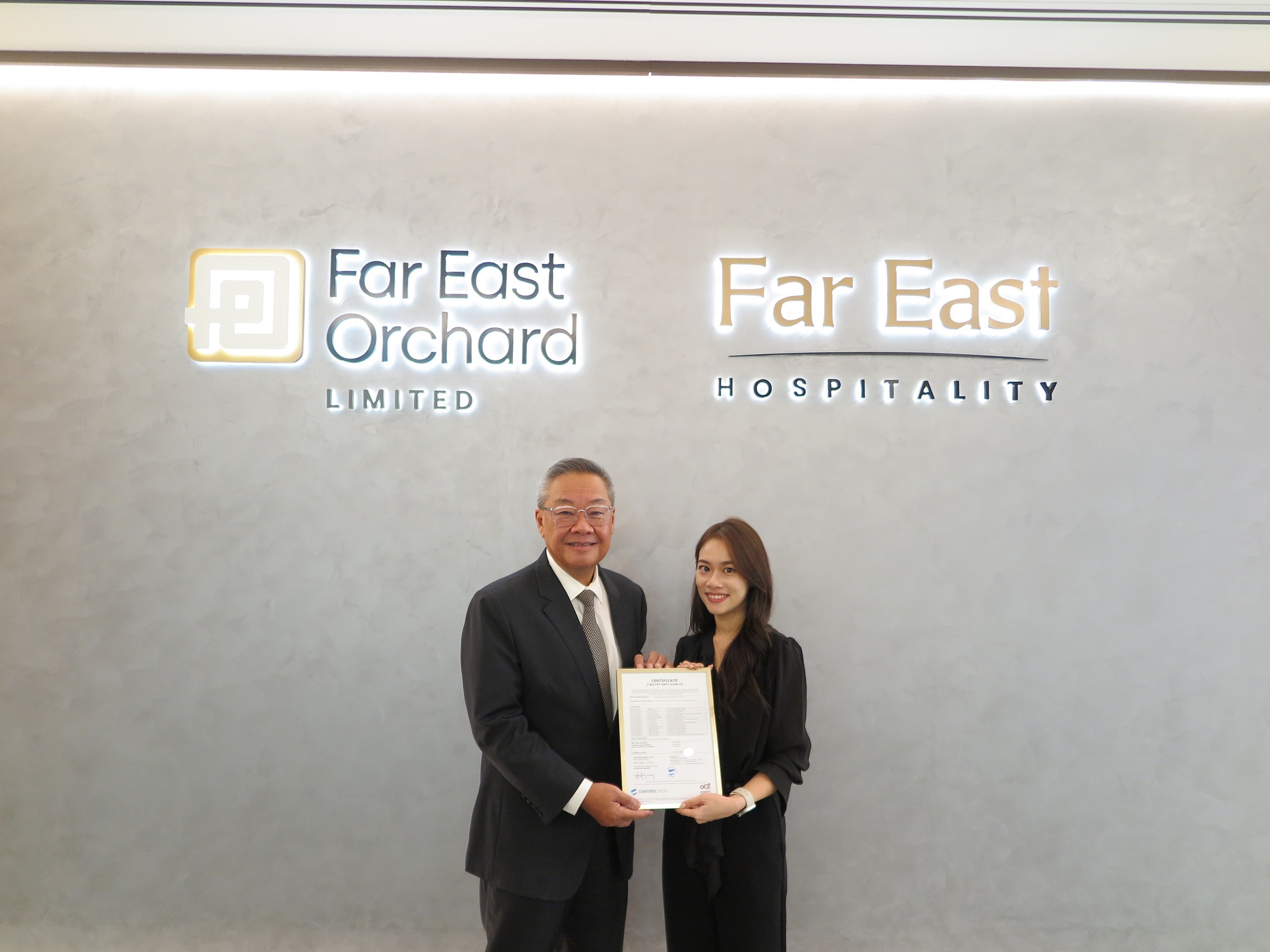 far east hospitality achieves largest number of gstc certified properties in singapore all 16 hotels now globally accredited