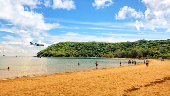 discover dam trau con daos most beautiful beach