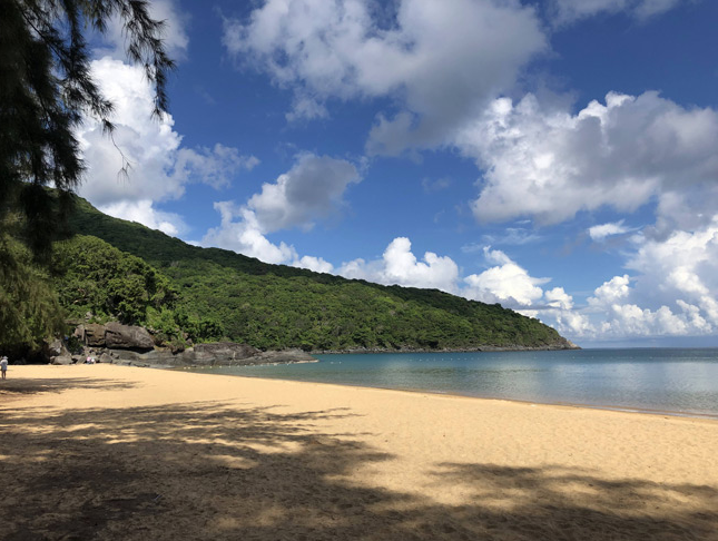 discover dam trau con daos most beautiful beach