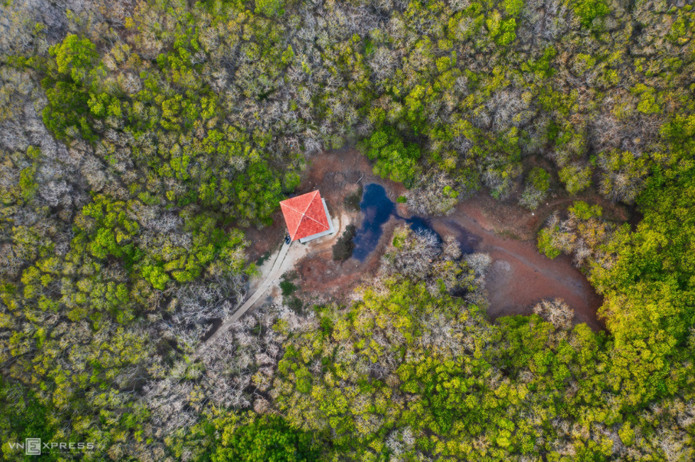 Ru Cha mangrove forest in the changing moments of seasons