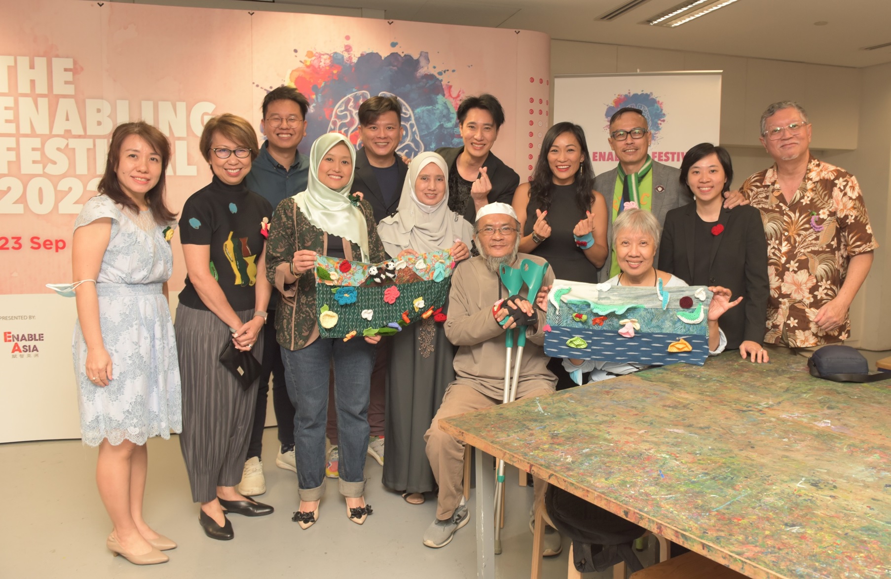 The Enabling Festival 2022 opens to support dementia-friendly Singapore through The Power of Touch