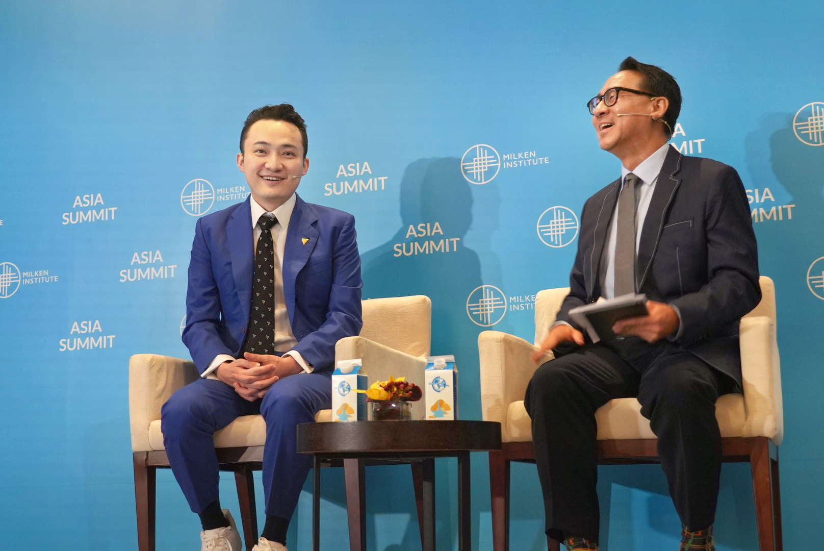 TRON Founder Attends Milken Institute Asia Summit, Presenting TRON’s Vision on Inclusive Finance