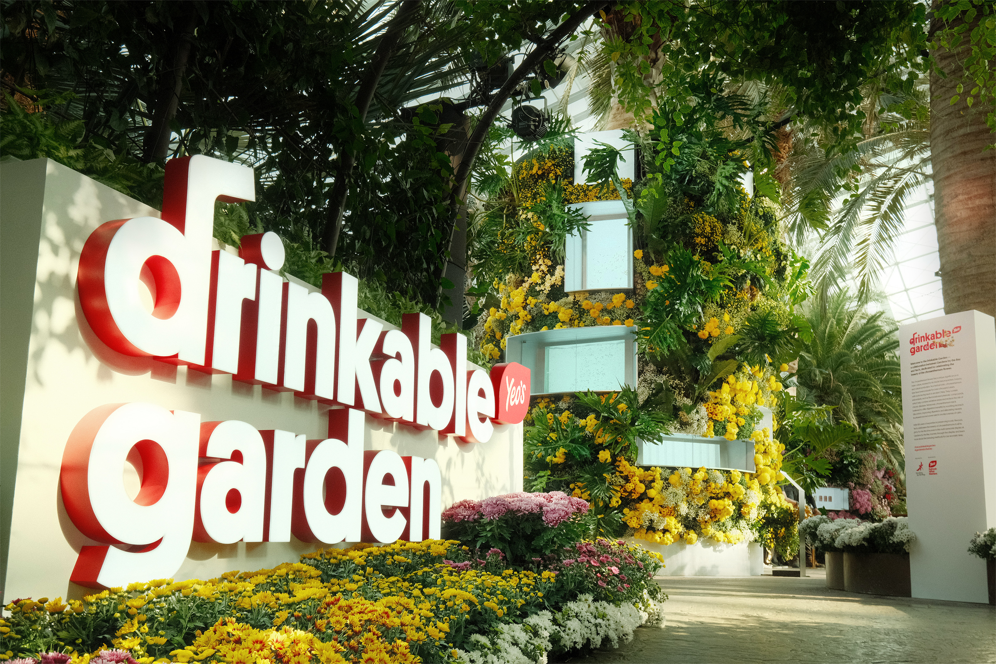 Heritage drinks brand Yeo's launches spectacular Drinkable Garden at Gardens by the Bay