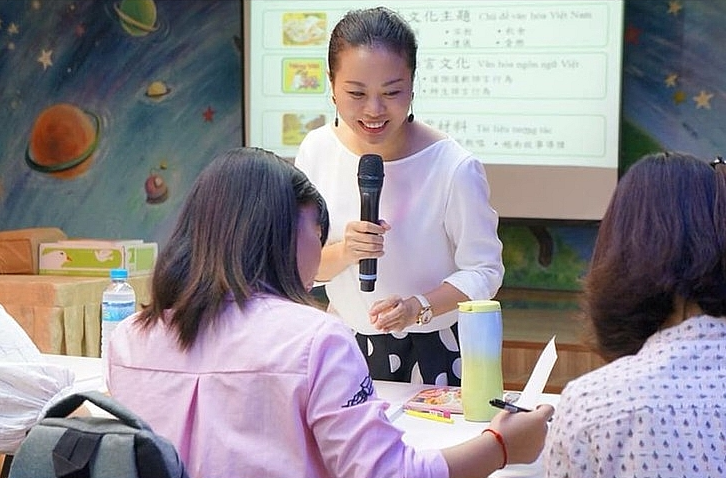 teaching vietnamese in taiwan promoting international affection towards vietnamese