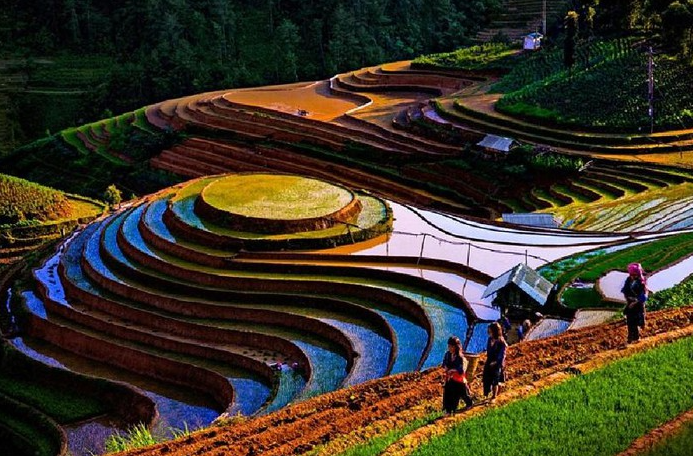 exploring the story of ha giang in watering season from local meo people