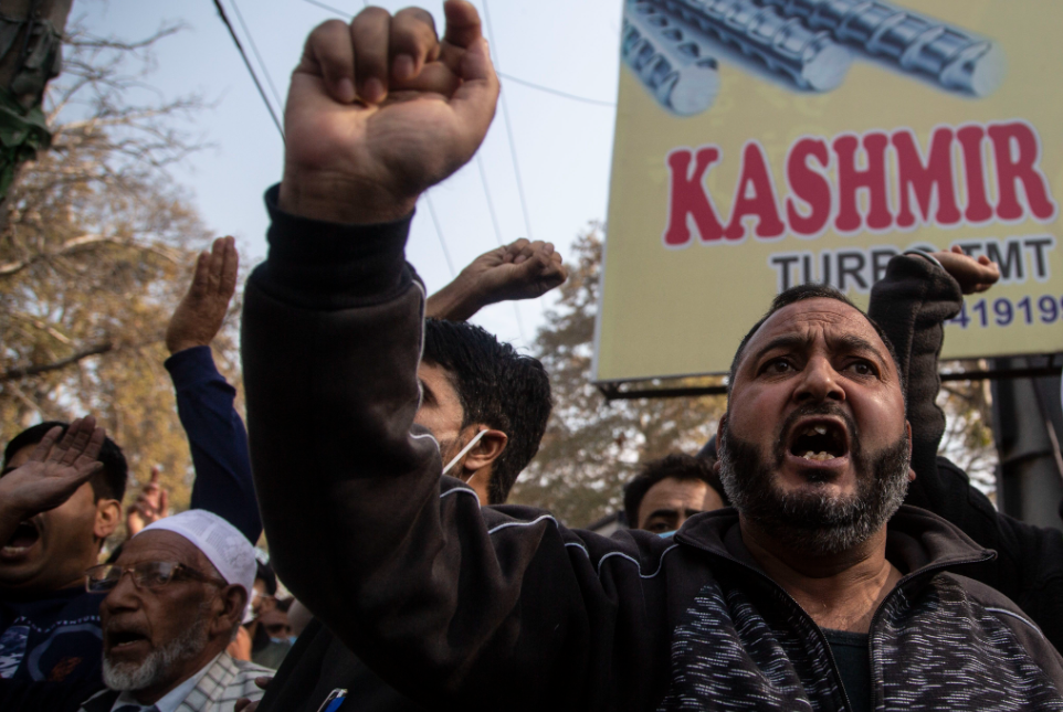 Three politicians from India's ruling party killed in Kashmir
