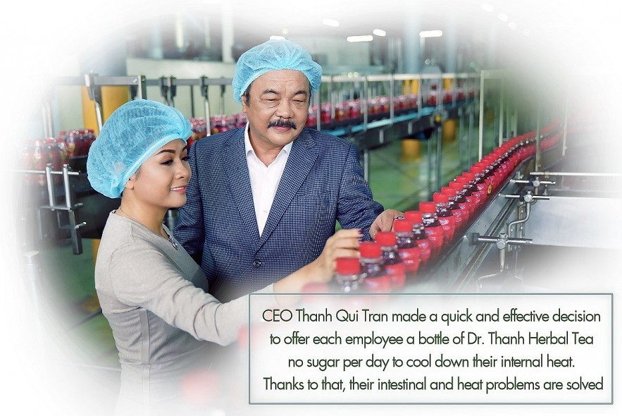 Dr. Thanh Herbal Tea: Tan Hiep Phat’s “Green source” to Ensure Employees' Health