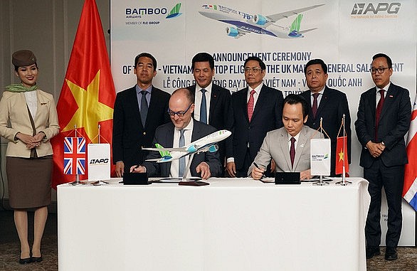 Bamboo Airways Inaugurates Vietnam - UK Nonstop Routes & UK Market General Sales Agent