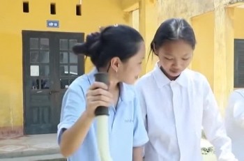 school girl given opportunities for change by childfunds project