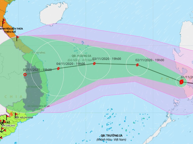 storm goni to enter bien dong sea vietnams provinces prepare to minimize destruction