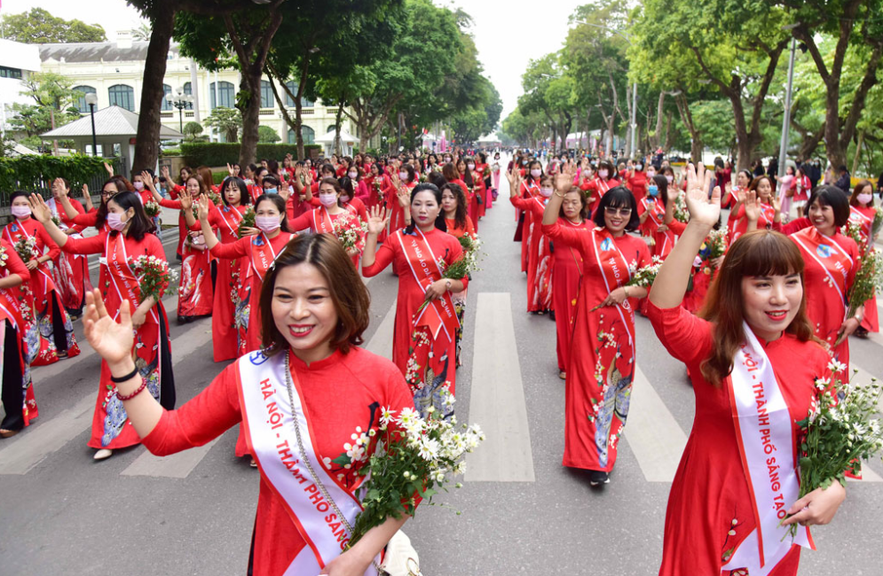 Ao Dai Festival 2018 held in Ho Chi Minh City - Xinhua