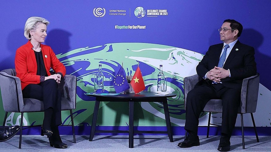 Prime Minister Meets Australian Counterpart, European Commission President on Sidelines of COP26