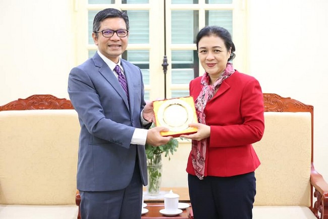 VUFO President, Indonesian Ambassador Foster Bilateral Relations in Recent Meeting