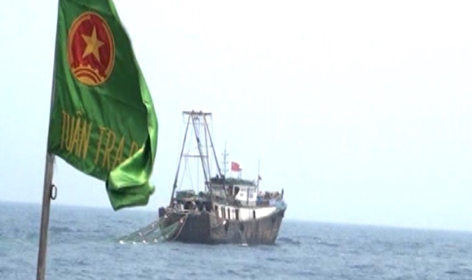 Vessels with Chinese flags chased away from Vietnamese seas