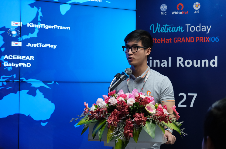 south korean team wins vietnams global cybersecurity contest