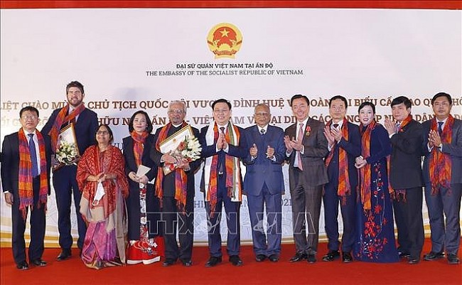 NA Chairman’s Remarks at Meeting With India-Vietnam Friendship Associations