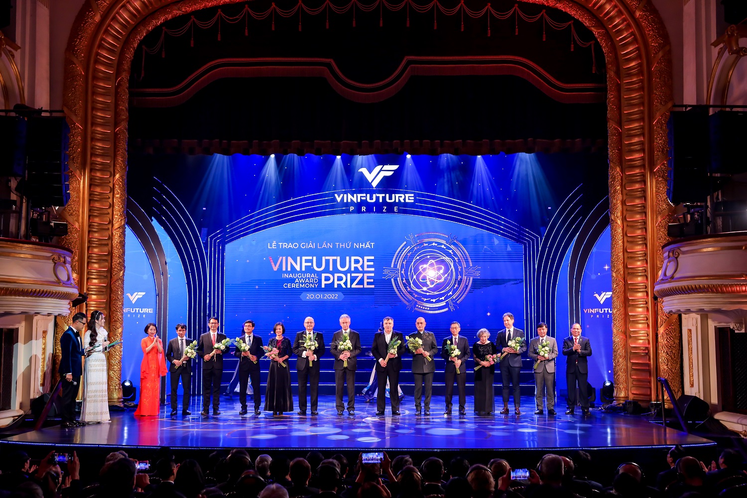 VinFuture Award Ceremony 2021 at Hanoi Opera House