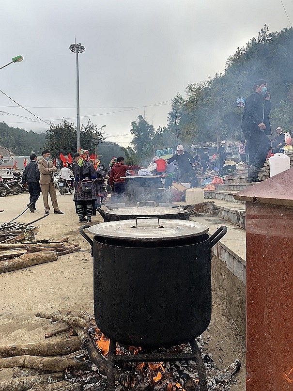 Exquisite Banh Day Pounding Festival in Mu Cang Chai