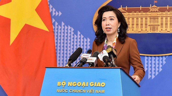 Spokesperson of the Ministry of Foreign Affairs of Vietnam Le Thi Thu Hang. Photo: 