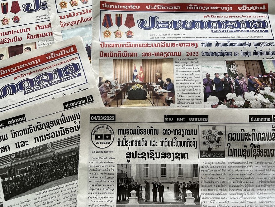 Lao media have boldly reported on Laos - Vietnam relations. Photo: VOV