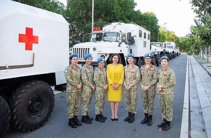 Australian Ambassador Honors Vietnamese Women's Role as UN Peace Envoys in Africa