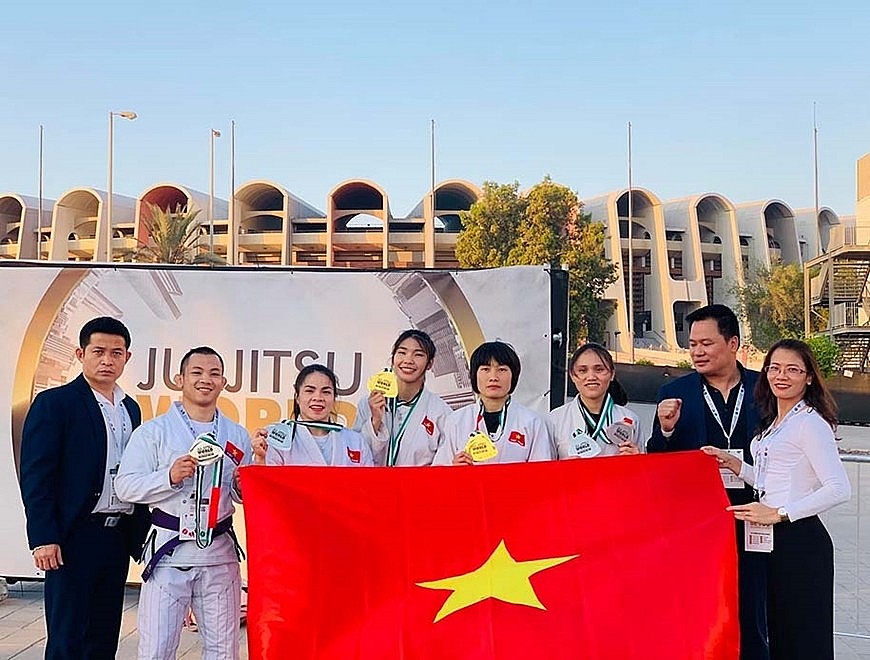 Vietnam Wins 2 Golds at World Jiu-Jitsu Championships