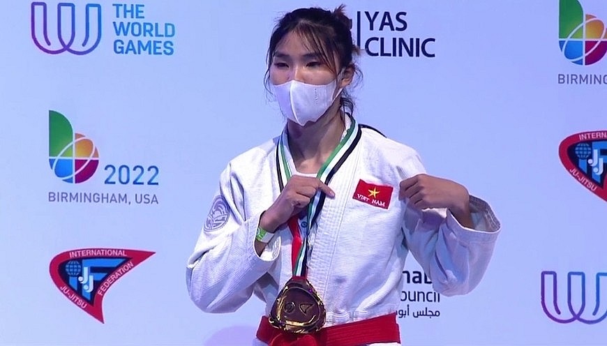 Vietnam Wins 2 Golds at World Jiu-Jitsu Championships