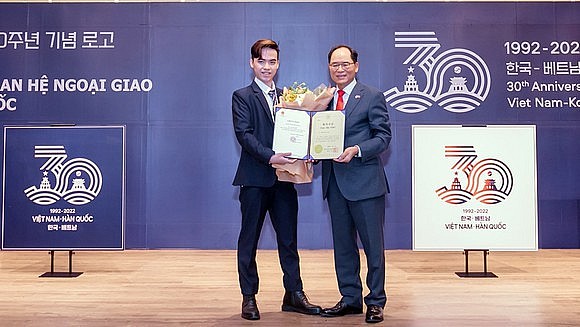 Logo Marking 30th Anniversary of Vietnam-RoK Relations Announced