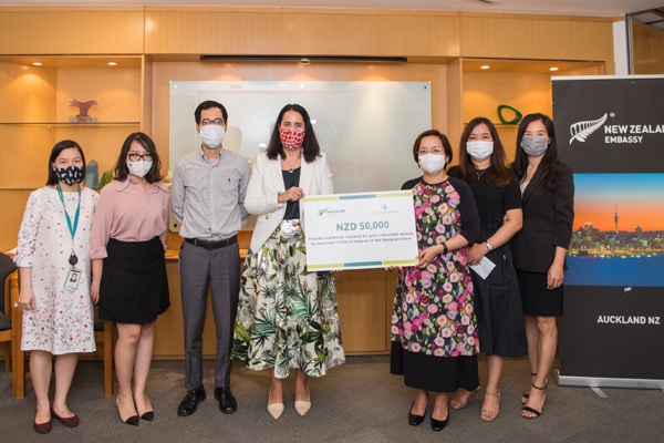 new zealand provides us 36000 to support covid hit women in hai duong