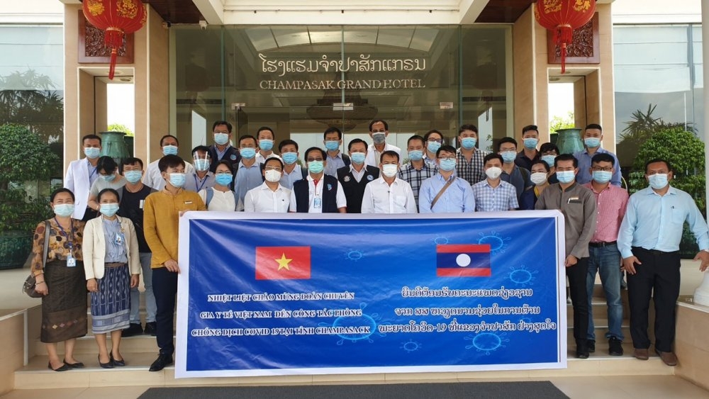 Vietnam-Laos Friendship Association offers more support to help Laos fight Covid-19