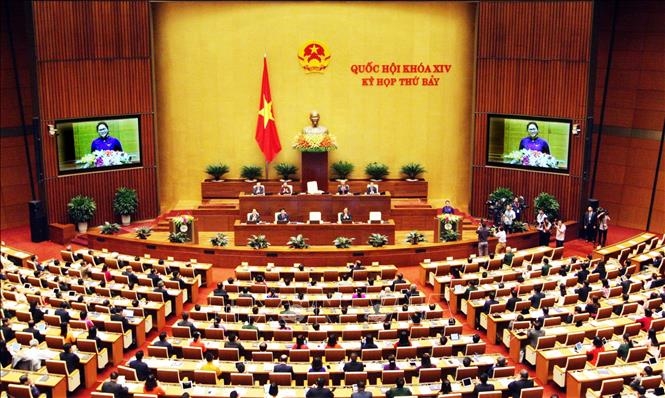 A meeting of the National Assembly. Photo VNA