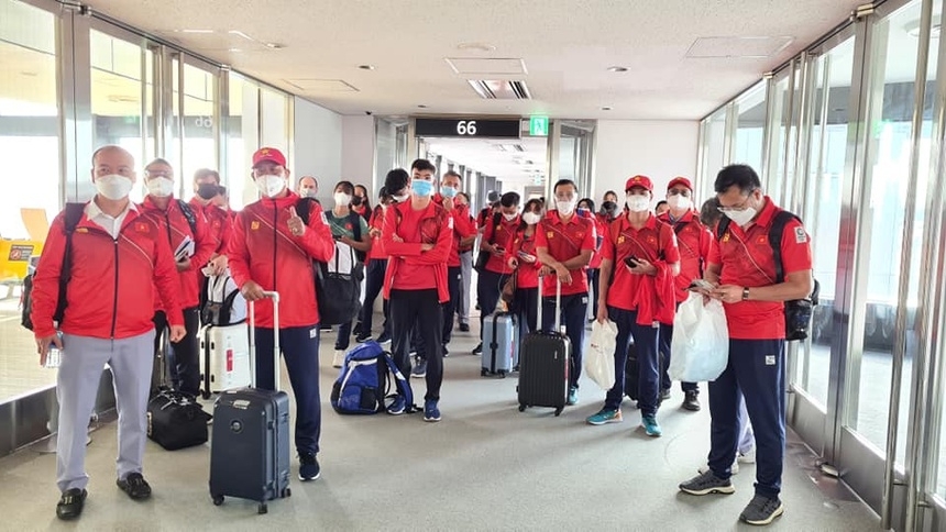 Vietnamese Athletes Arrive In Japan, Ready For Olympics Games