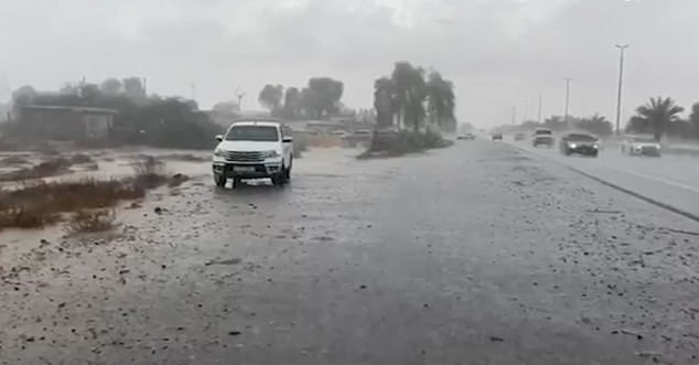 Dubai Beats The Heat By Making Fake Rain