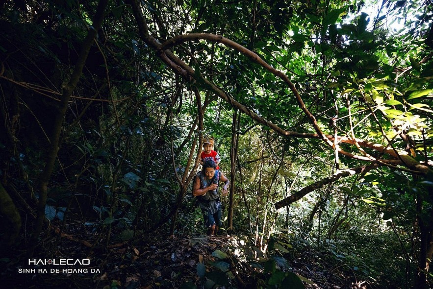 The Trekking Two-Year Old of Cat Ba Island