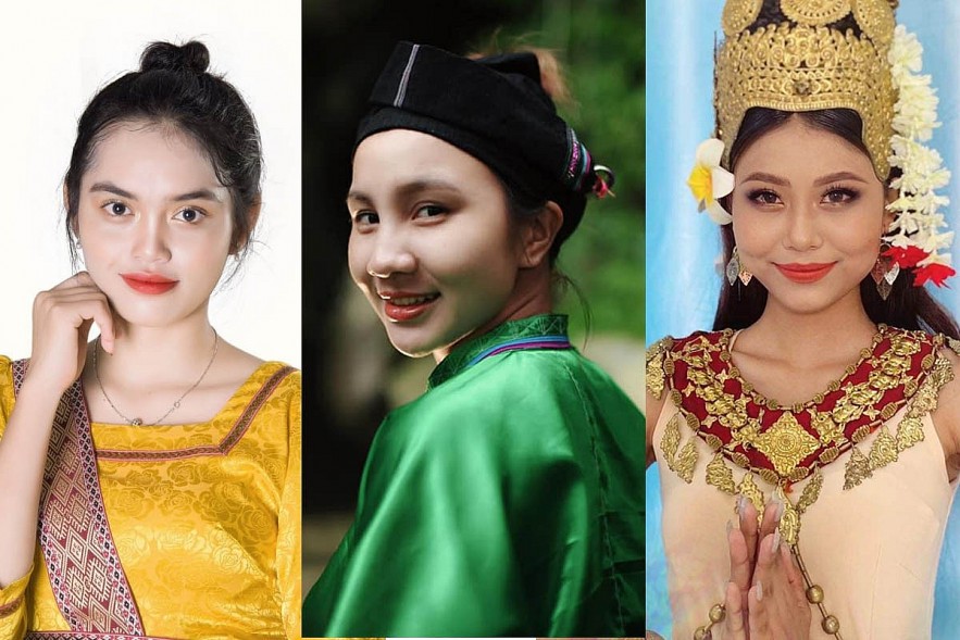 Three Beauty Contestants Represent Ethnic Minority Groups At Miss Universe Vietnam 2021