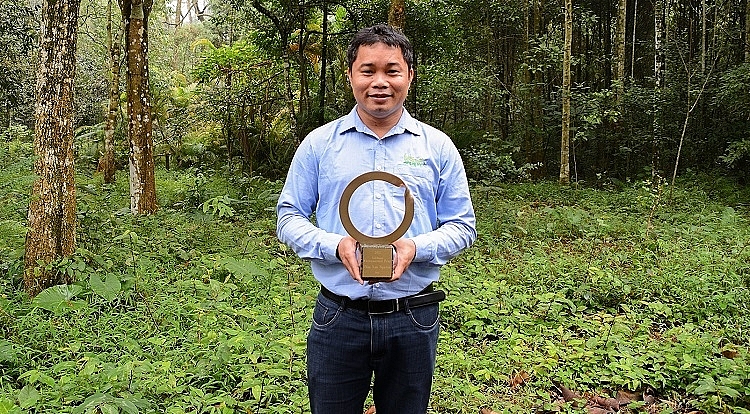 A Vietnamese awarded the Green Nobel Prize