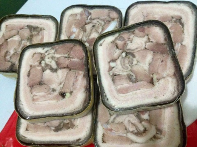 Unique specialty made from delicious pork in Thai Binh province