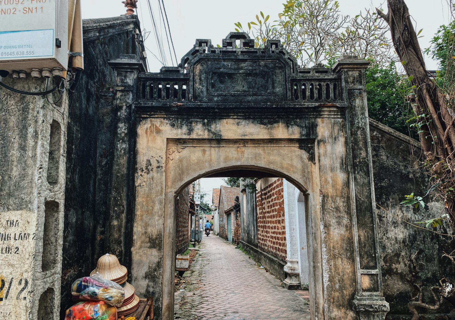 Famous Crispy Pork Roasted on Carrying Poles in Duong Lam Ancient Village