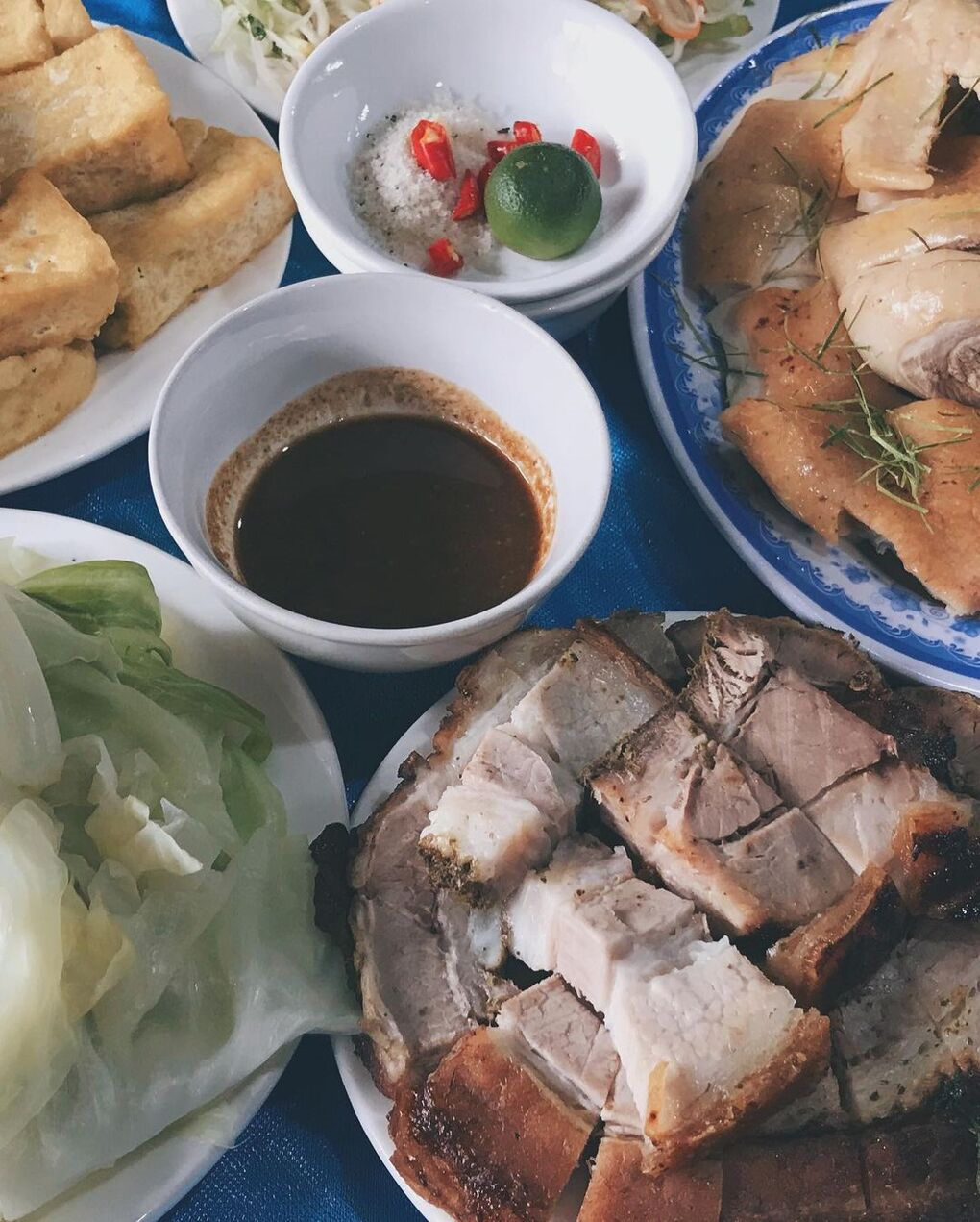 Famous Crispy Pork Roasted on Carrying Poles in Duong Lam Ancient Village